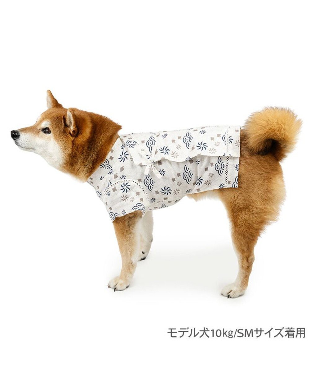 PET PARADISE ペットパラダイス 甚平 《ちどり柄》 中型犬 大型犬 