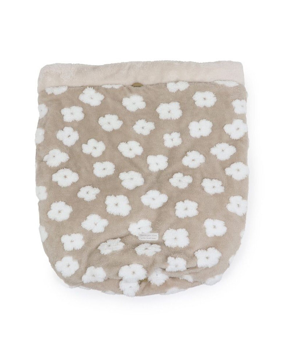 PET PARADISE ペットパラダイス ボア寝袋 筒型《お花柄》 Ｍ 小型犬 