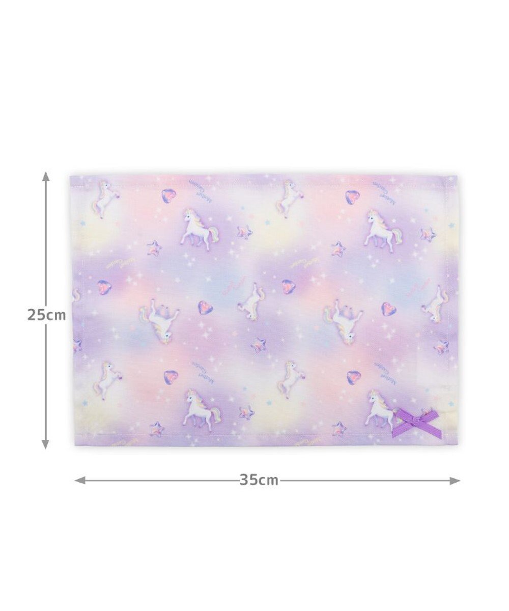Mother garden マザーガーデン ユニコーン ランチマット 《ぷっくり柄》 小 