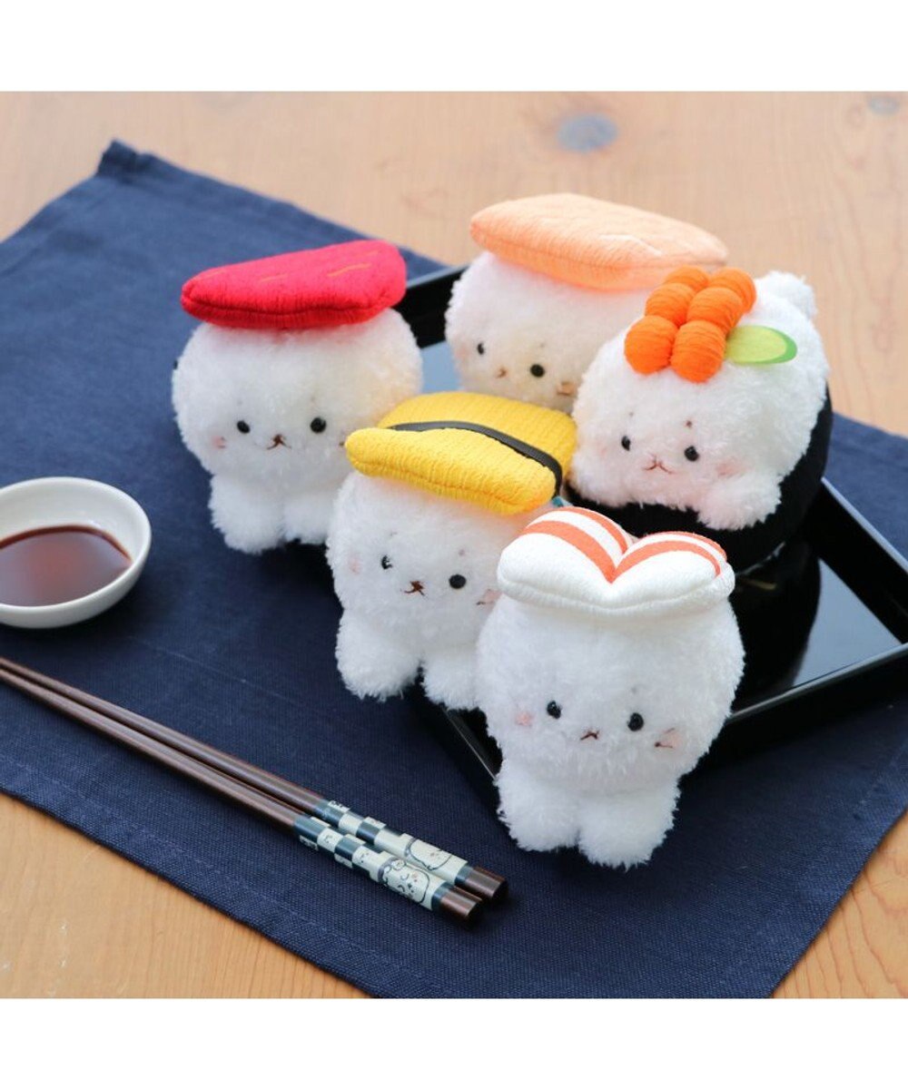 Mother garden しろたん お寿司 手のり マスコット【単品】