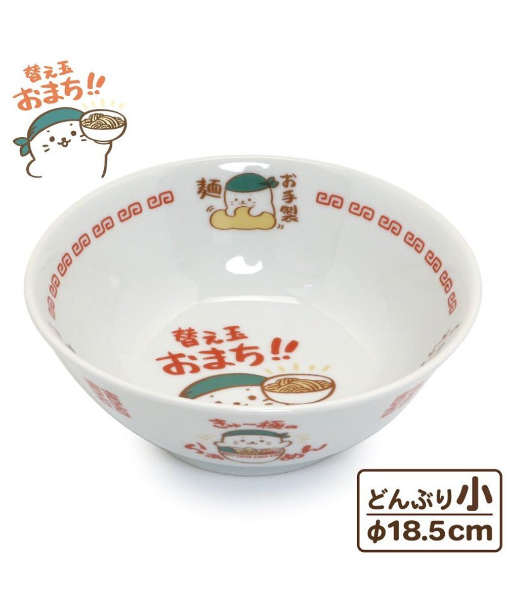Mother garden しろたん 中華食器 ラーメンどんぶり 《替え玉おまち！！》 単品 