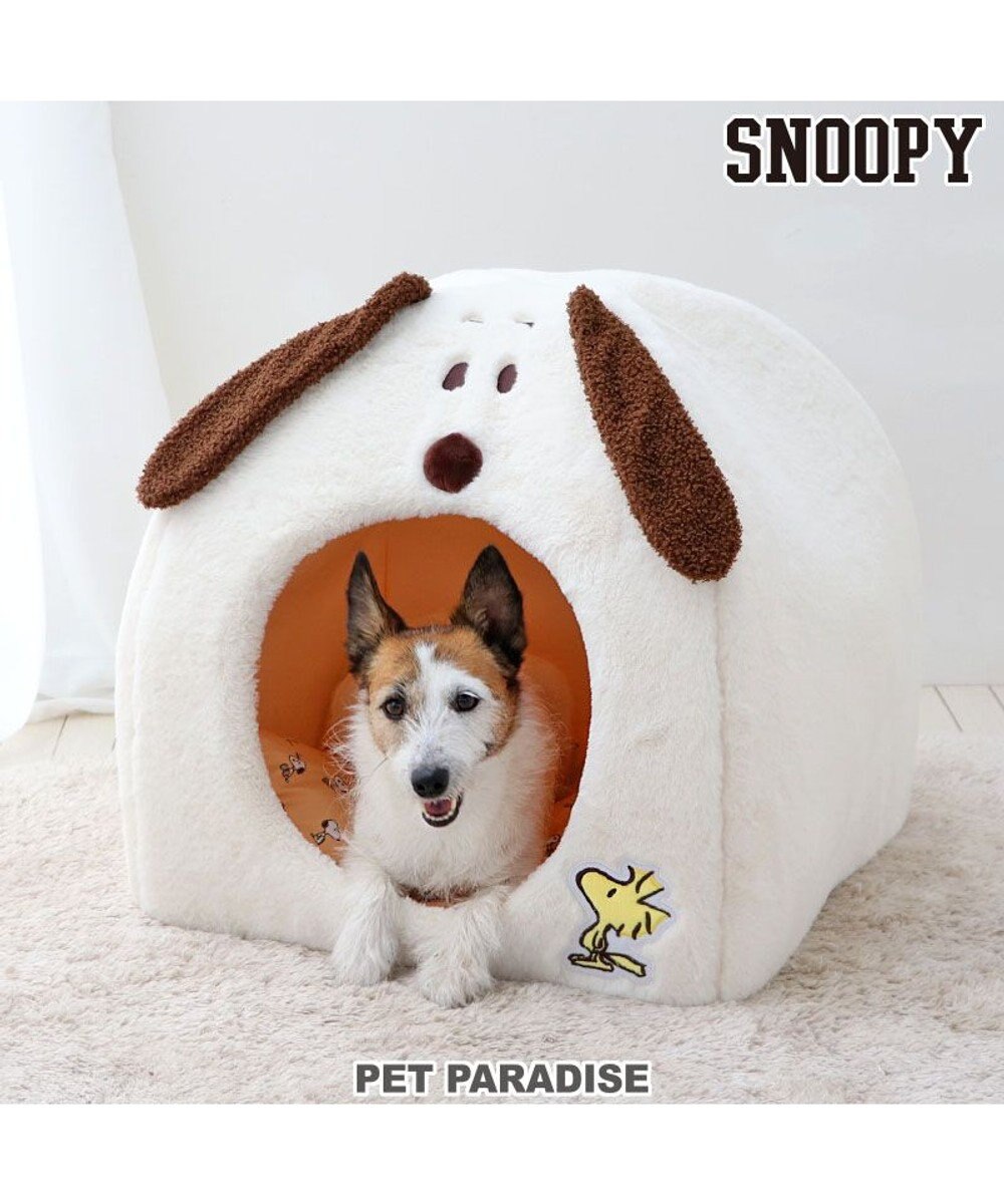 PET PARADISE スヌーピー 顔ハウス 47cm×47cm ハウス