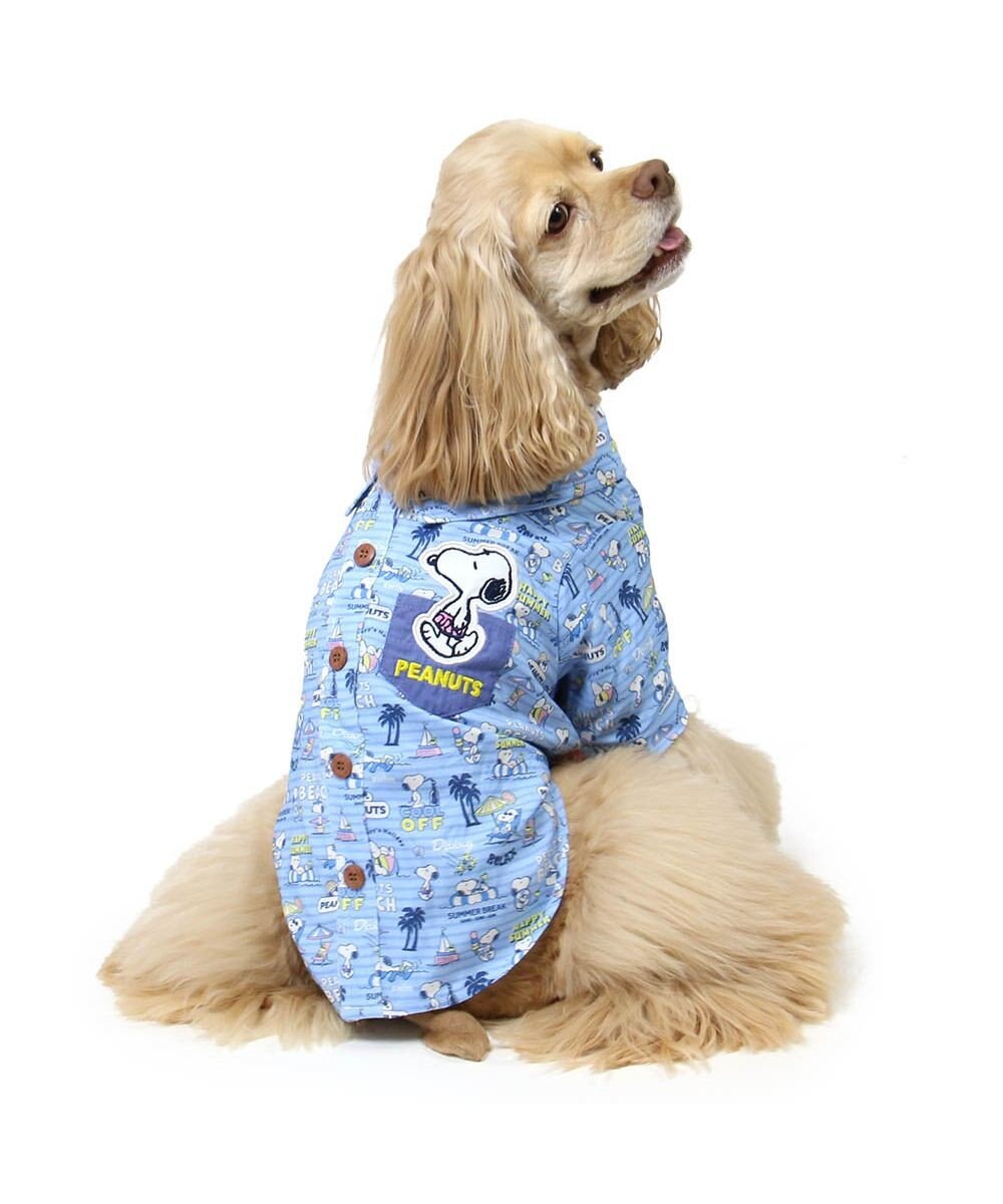 PET PARADISE スヌーピー アロハシャツ 《バケーション柄》 中型犬 大型犬 