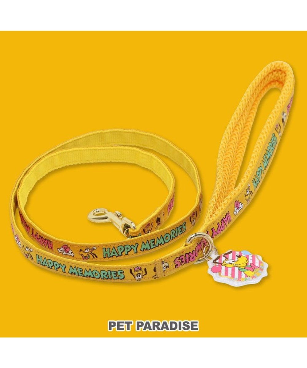 PET PARADISE ディズニー プルート 95周年 リード ＳＳ～Ｓ 小型犬 イエロー