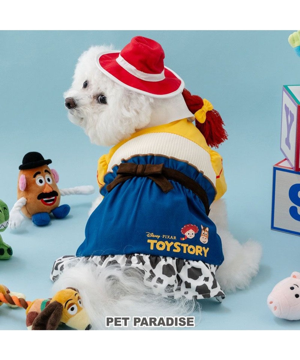 PET PARADISE ディズニー トイ・ストーリー ジェシー なりきりワンピース 帽子付き 小型犬
