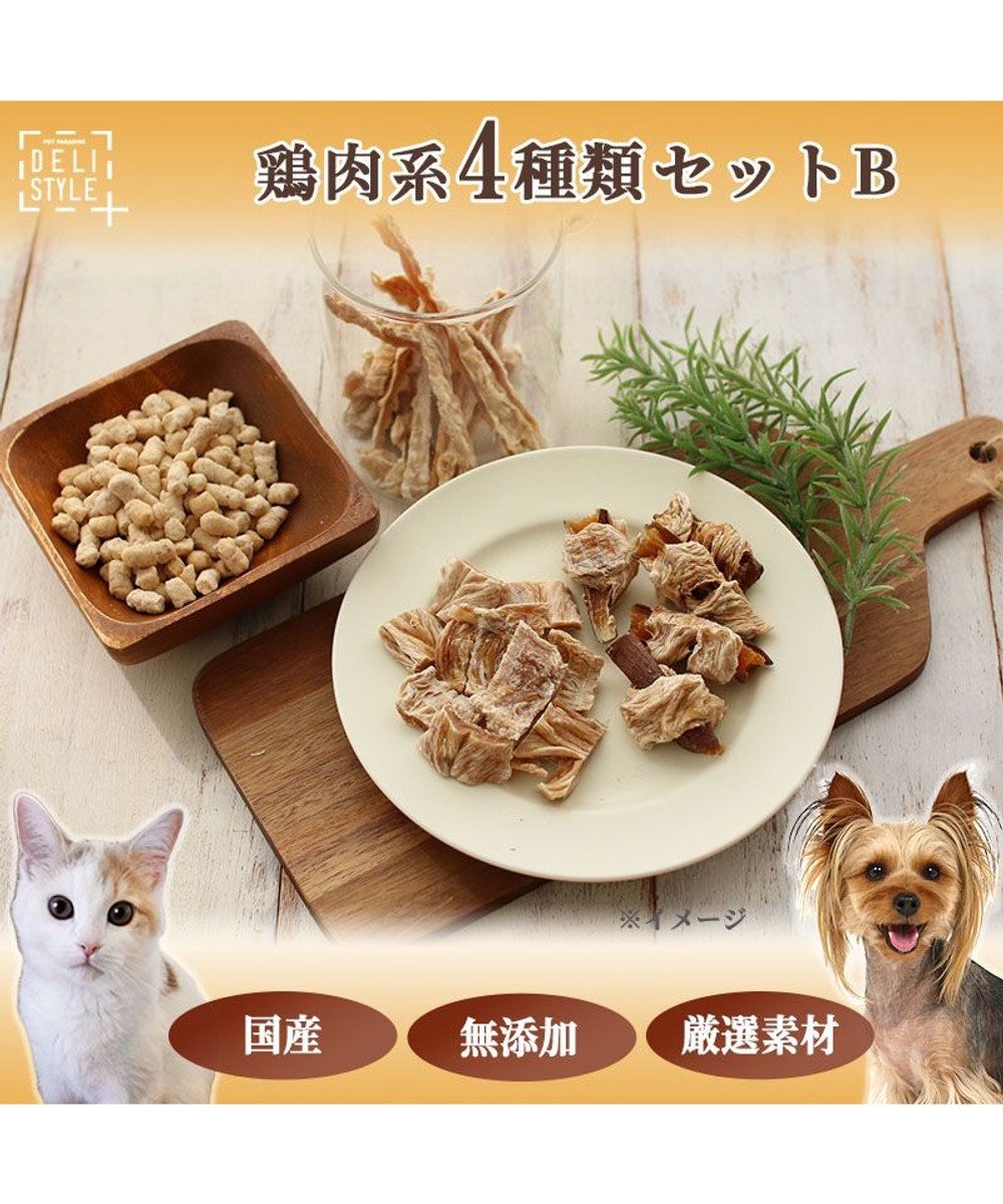 PET PARADISE ペットパラダイス 犬 おやつ デリスタイル4種類 鶏肉系セットB -