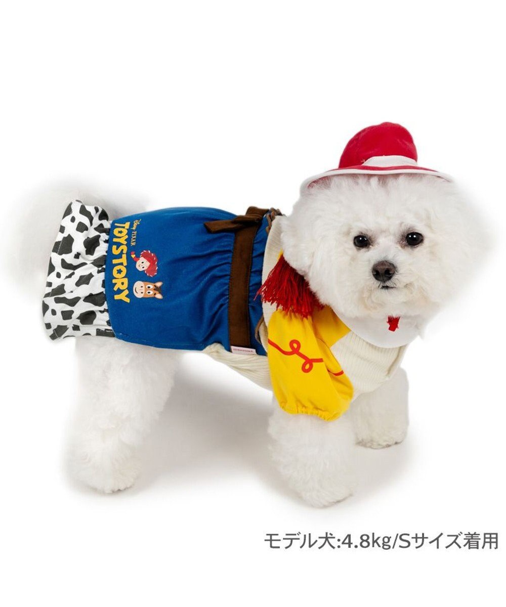 PET PARADISE ディズニー トイ・ストーリー ジェシー なりきりワンピース 帽子付き 小型犬 