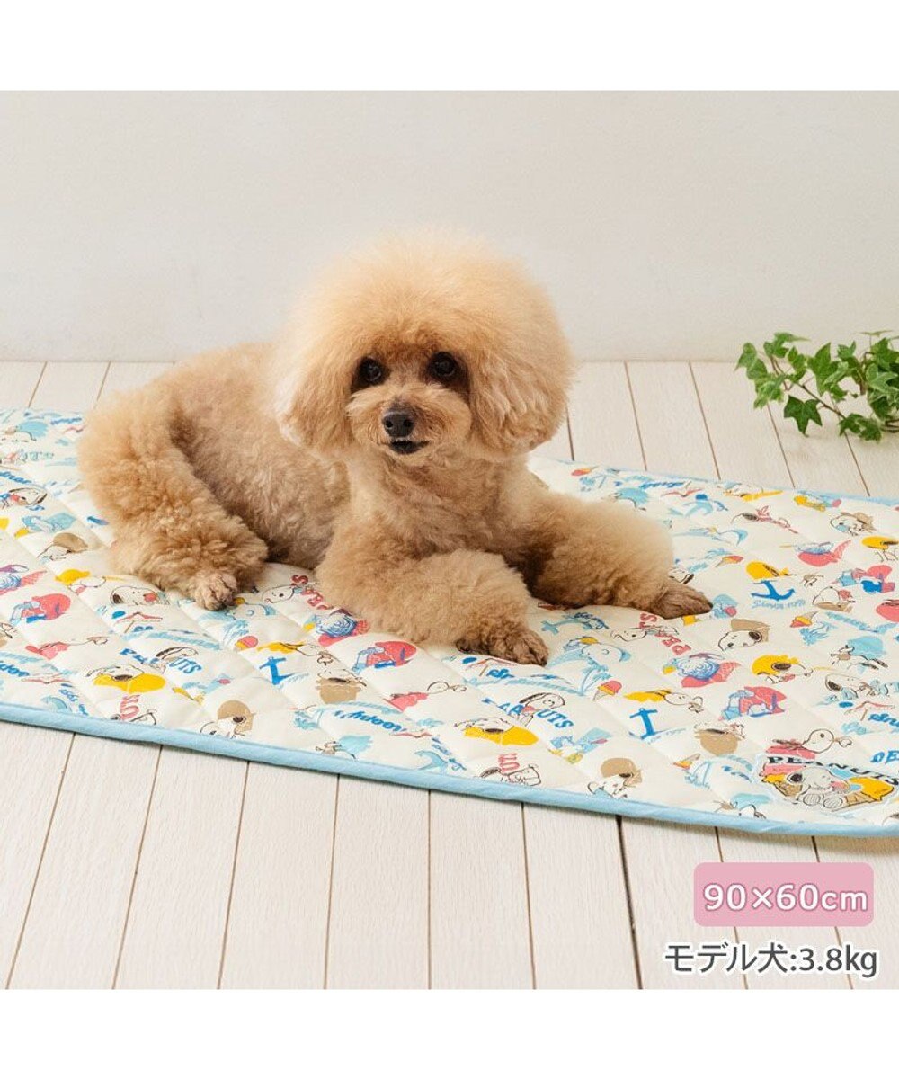 PET PARADISE スヌーピー 冷感柔らかマット 《アイス柄》 M