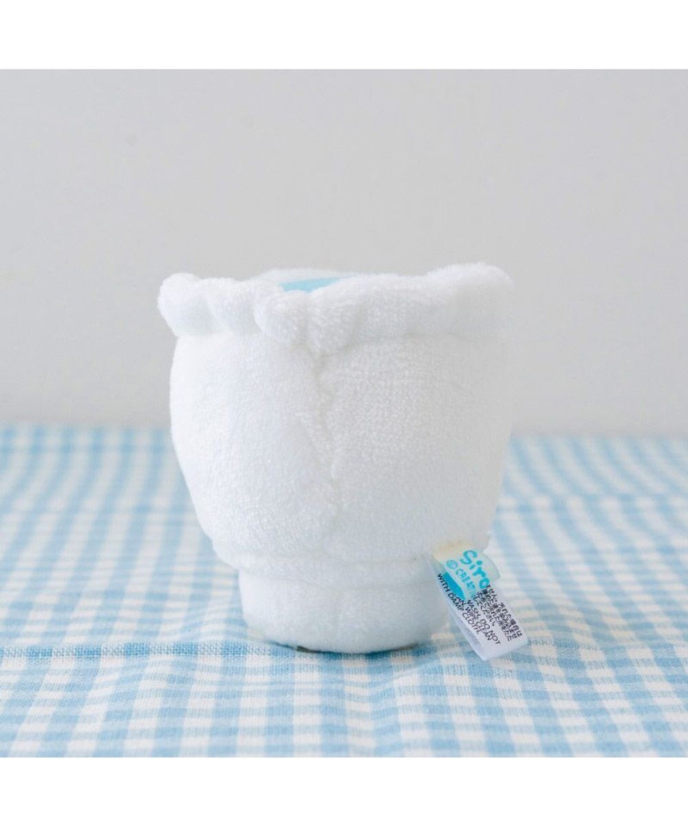 Mother garden しろたん 白いものシリーズマスコット　《おちょこ》　店舗限定 