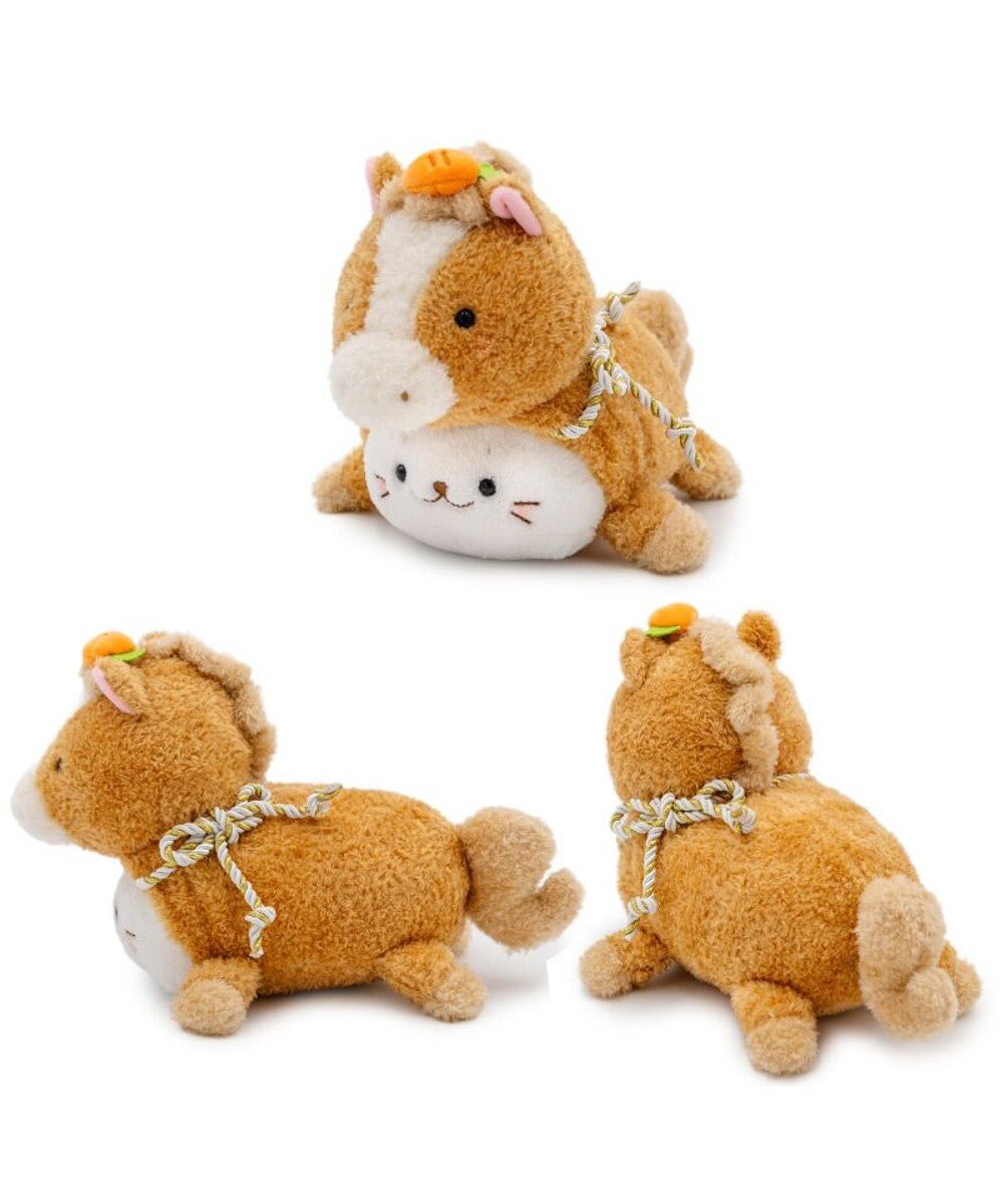 Mother garden しろたん  午年 マスコット 《茶》 単品 