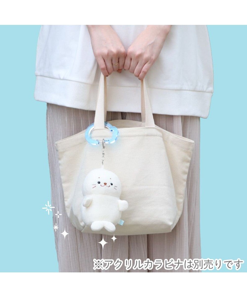 Mother garden しろたん ついてきちゃうしろたん 《 のんびりついたん 》マスコットキーホルダー 