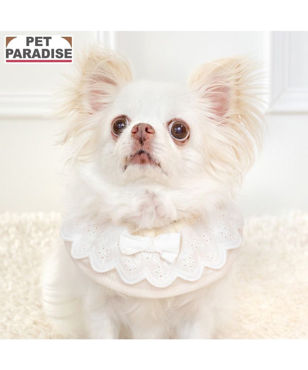 PET PARADISE ペットパラダイス フリル シュシュ スタイ 小型犬 