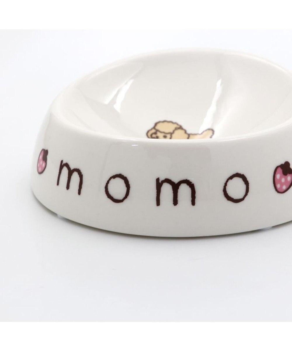 PET PARADISE 【受注生産】ペットパラダイス  えさ皿 食器  名前と誕生日が入ります！ オーダーメイドフードボウル【小】 