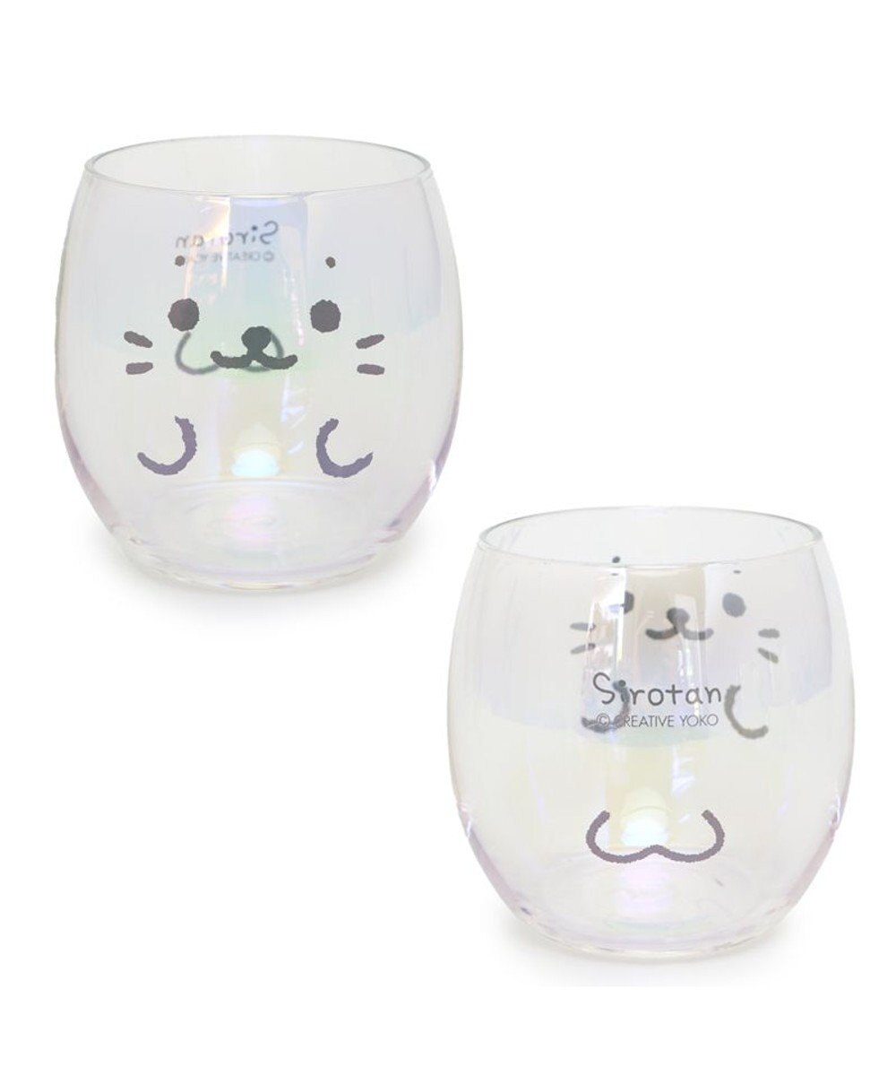 Mother garden しろたん オーロラグラス 《顔ぼん》 単品 