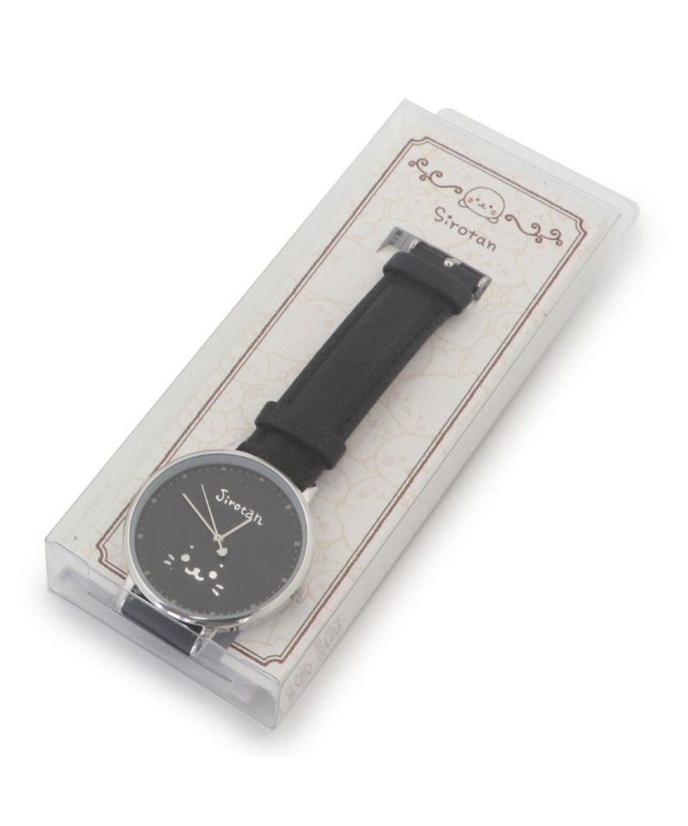 Mother garden しろたん 合皮 腕時計 《ホワイト/ブラック》 