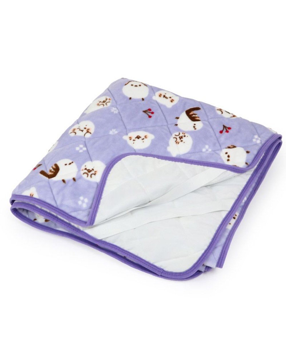 Mother garden しろたん 敷パッド 《シマエナガ》 100×200cm 