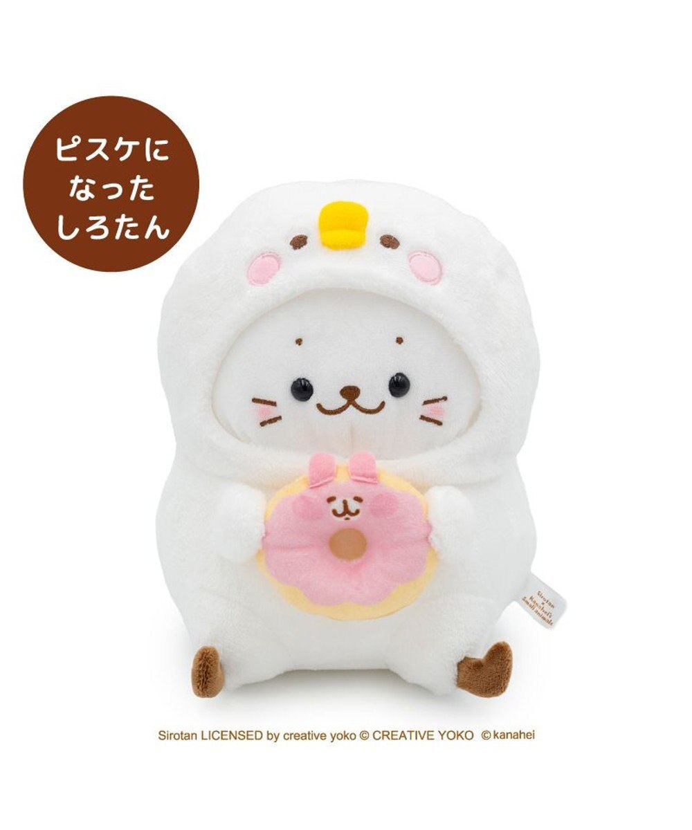 Mother garden  しろたん 公式 しろたん×カナヘイの小動物　マスコット 《ピスケになったしろたん》 
