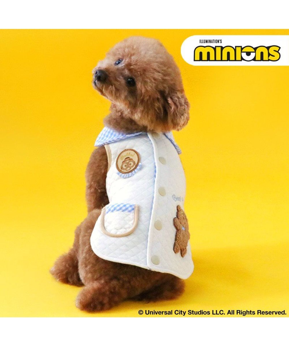 PET PARADISE ミニオン ティム 襟付きキルト ベスト 小型犬 