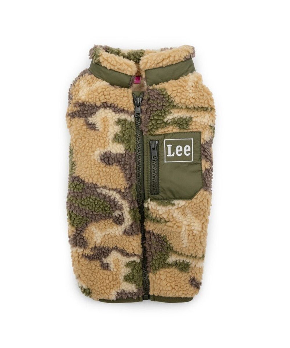 PET PARADISE Lee カモフラージュ ボアベスト  中型犬 大型犬 