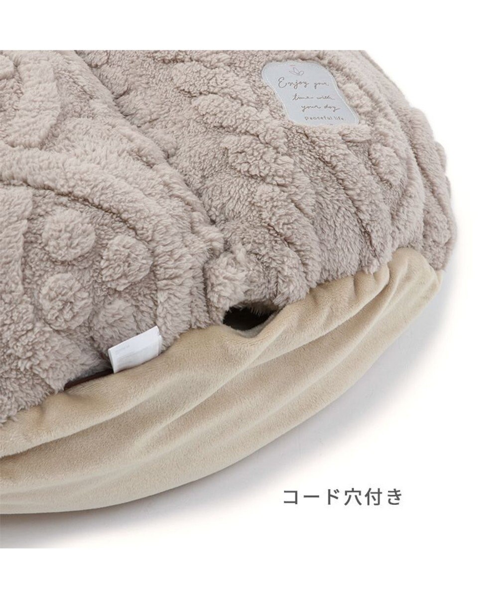 PET PARADISE ペットパラダイス ドーム寝袋 遠赤外線 《アラン柄》 