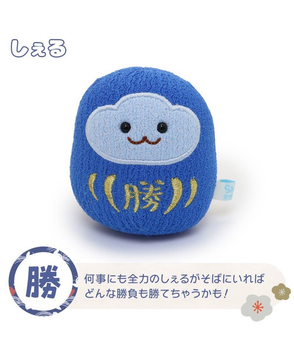 Mother garden しろたん 手のり ちりめん だるま マスコット ちびちびマスコット 8cm 【単品】