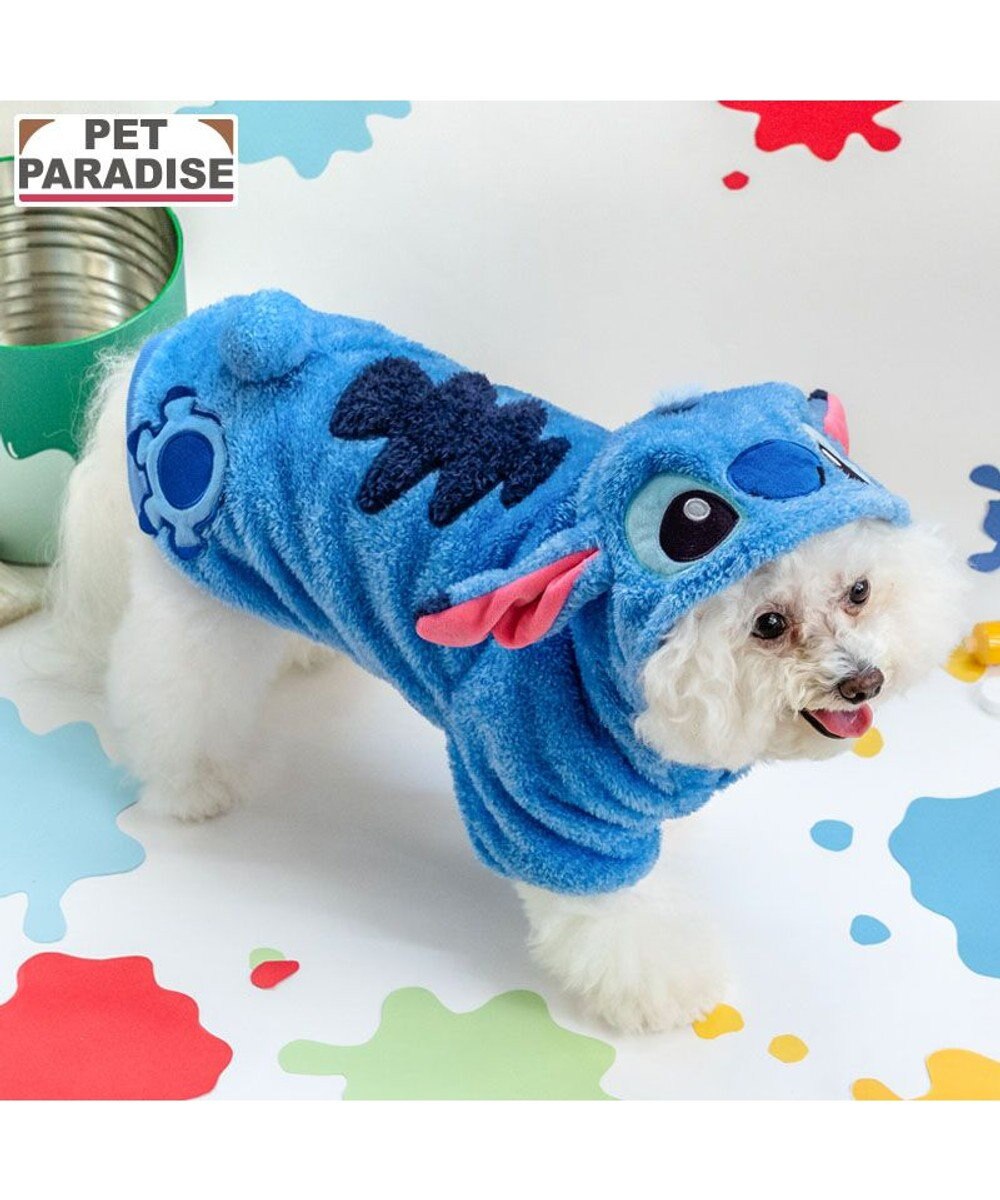 PET PARADISE ディズニー スティッチ 新なりきり 小型犬 ブルー