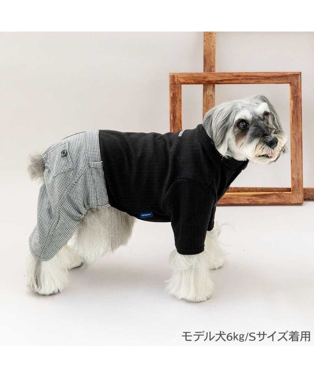 PET PARADISE J.PRESS ちどり柄 パンツつなぎ 小型犬 