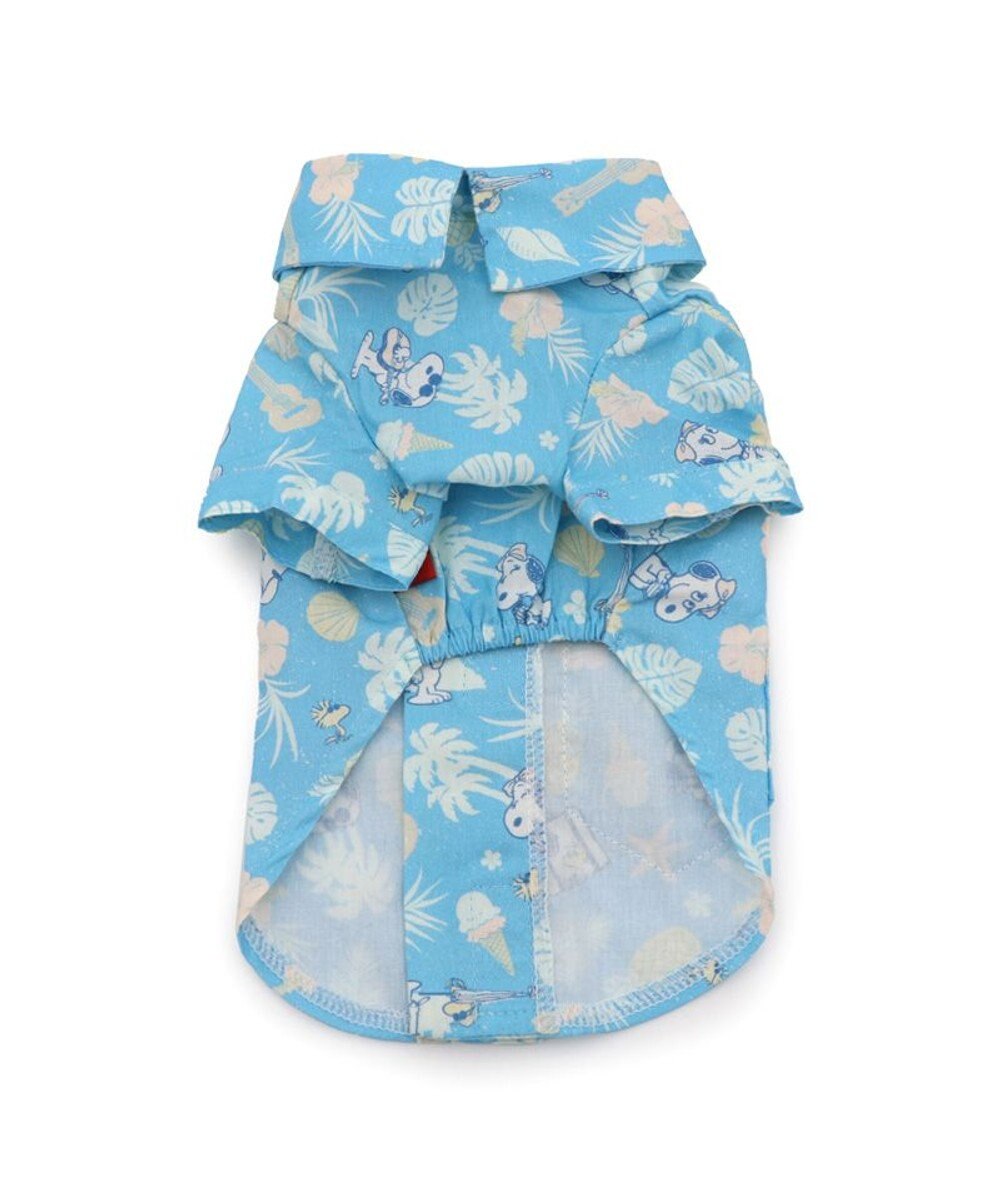 PET PARADISE スヌーピー 接触冷感 背中開き リゾートシャツ 中型犬