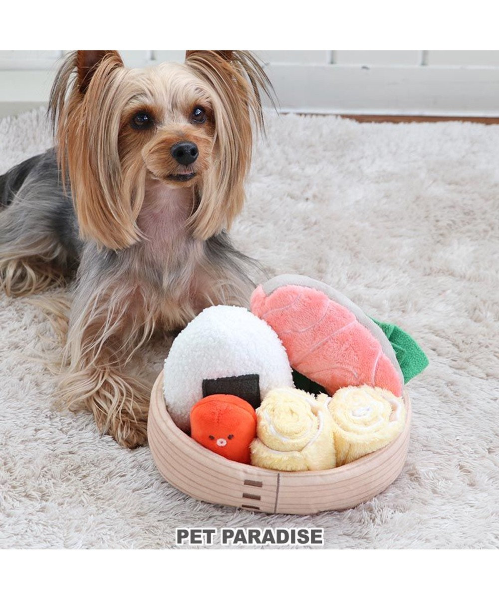 PET PARADISE 犬 おもちゃ 知育玩具 ノーズワーク お弁当セット 《おにぎり / サンドイッチ》 おにぎり