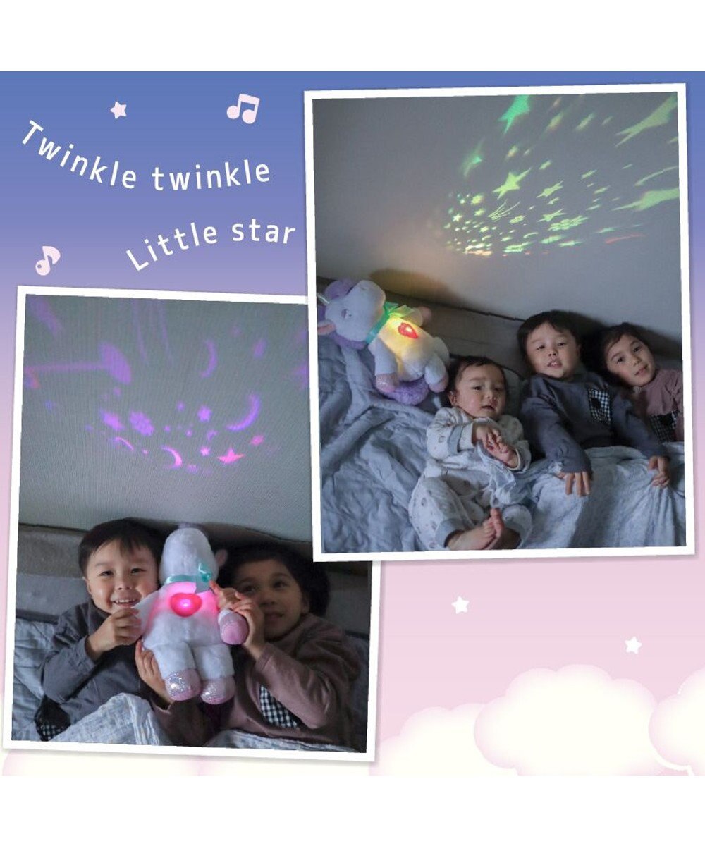 Mother garden ユニコーン おやすみシアター 白 桃 