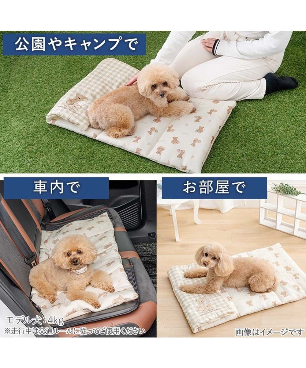 PET PARADISE ペットパラダイス くまちゃん クール ロールマット 《アイス柄》 