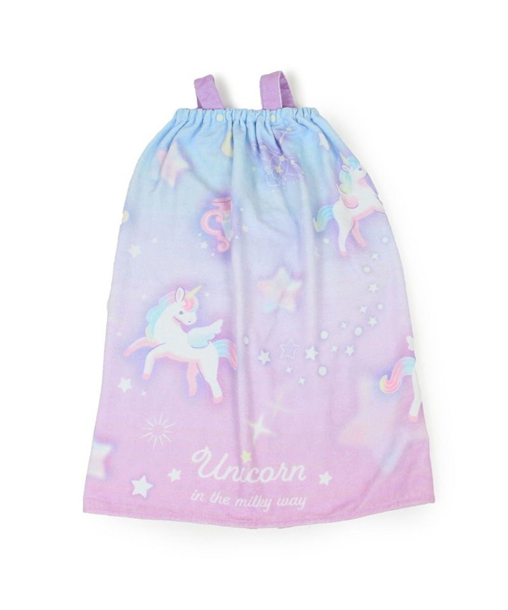 Mother garden マザーガーデン ユニコーン ラップタオル 80cm 《ミルキーウェイ柄》 