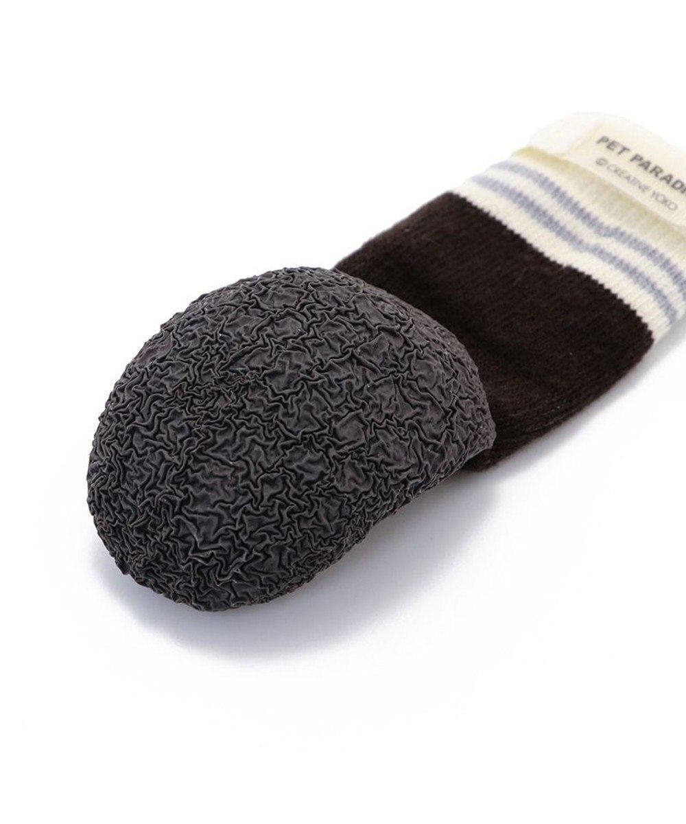 PET PARADISE 犬 靴 靴下 フィットシューズ 【SM】 グリーン ブラウン 