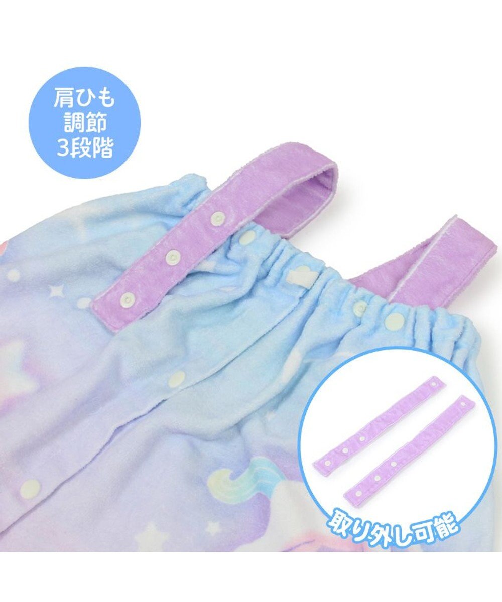 Mother garden マザーガーデン ユニコーン ラップタオル 80cm 《ミルキーウェイ柄》 