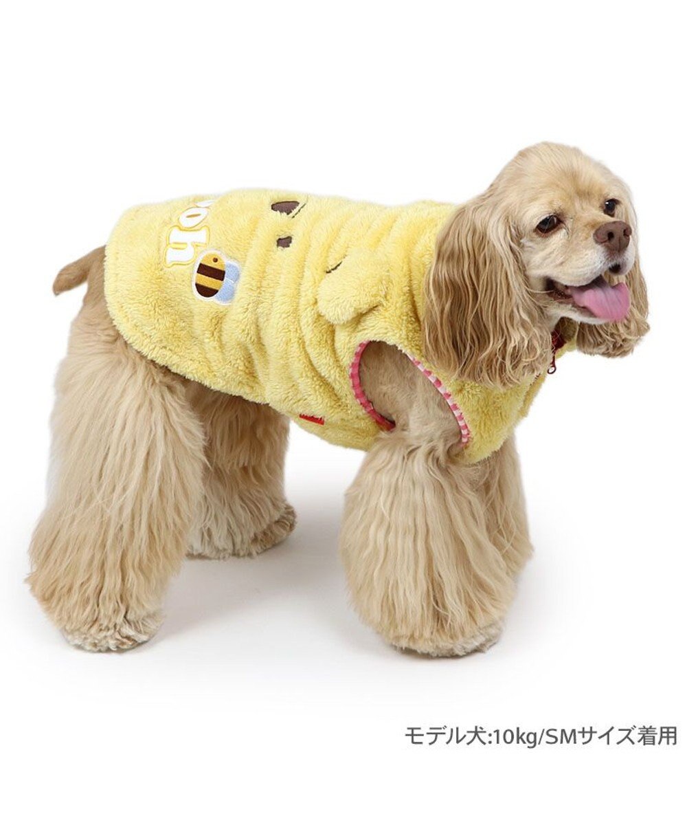 PET PARADISE ディズニー くまのプーさん お顔ハーフジップベスト 中型犬 
