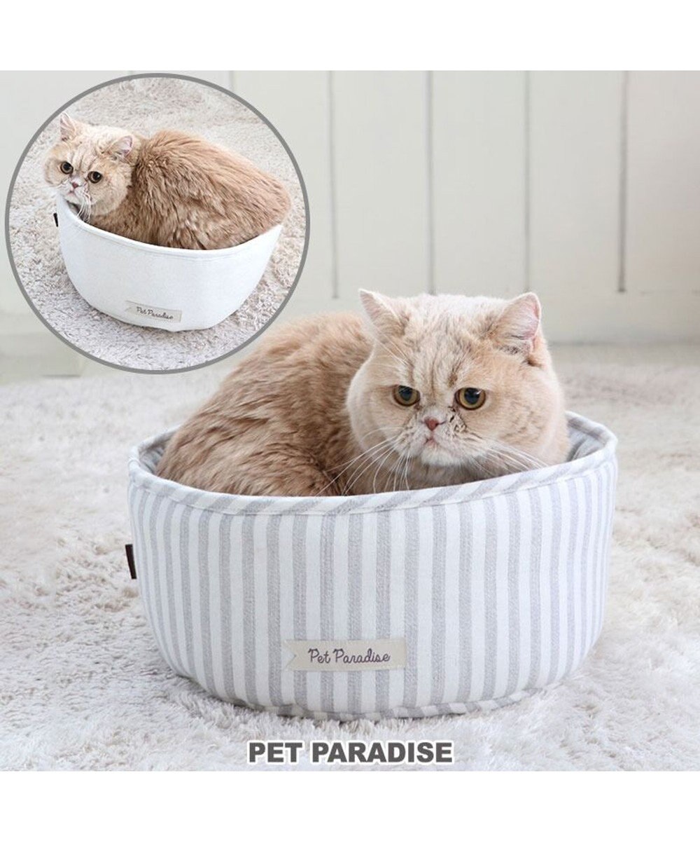 猫 ベッド おしゃれ 丸型 カドラー (30cm) / PET PARADISE | 【通販 ...