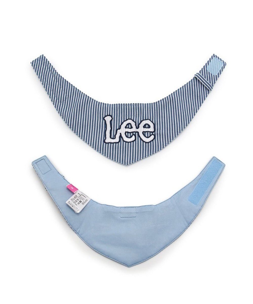 PET PARADISE Leeクールネック ヒッコリー バンダナ《保冷剤付き》 【中型犬】