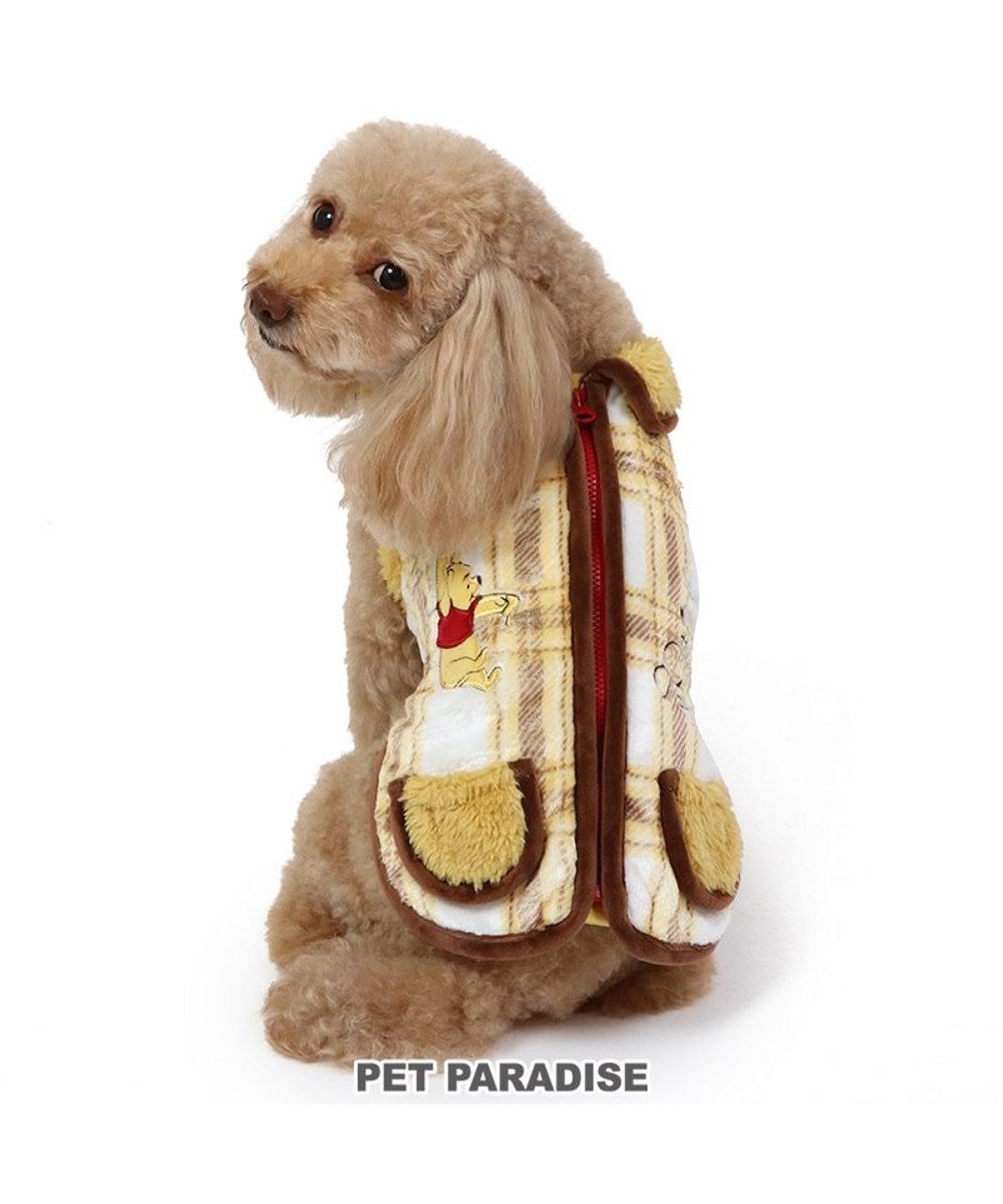 PET PARADISE ディズニー くまのプーさん 背開き ベスト 《 風船柄》 小型犬 黄