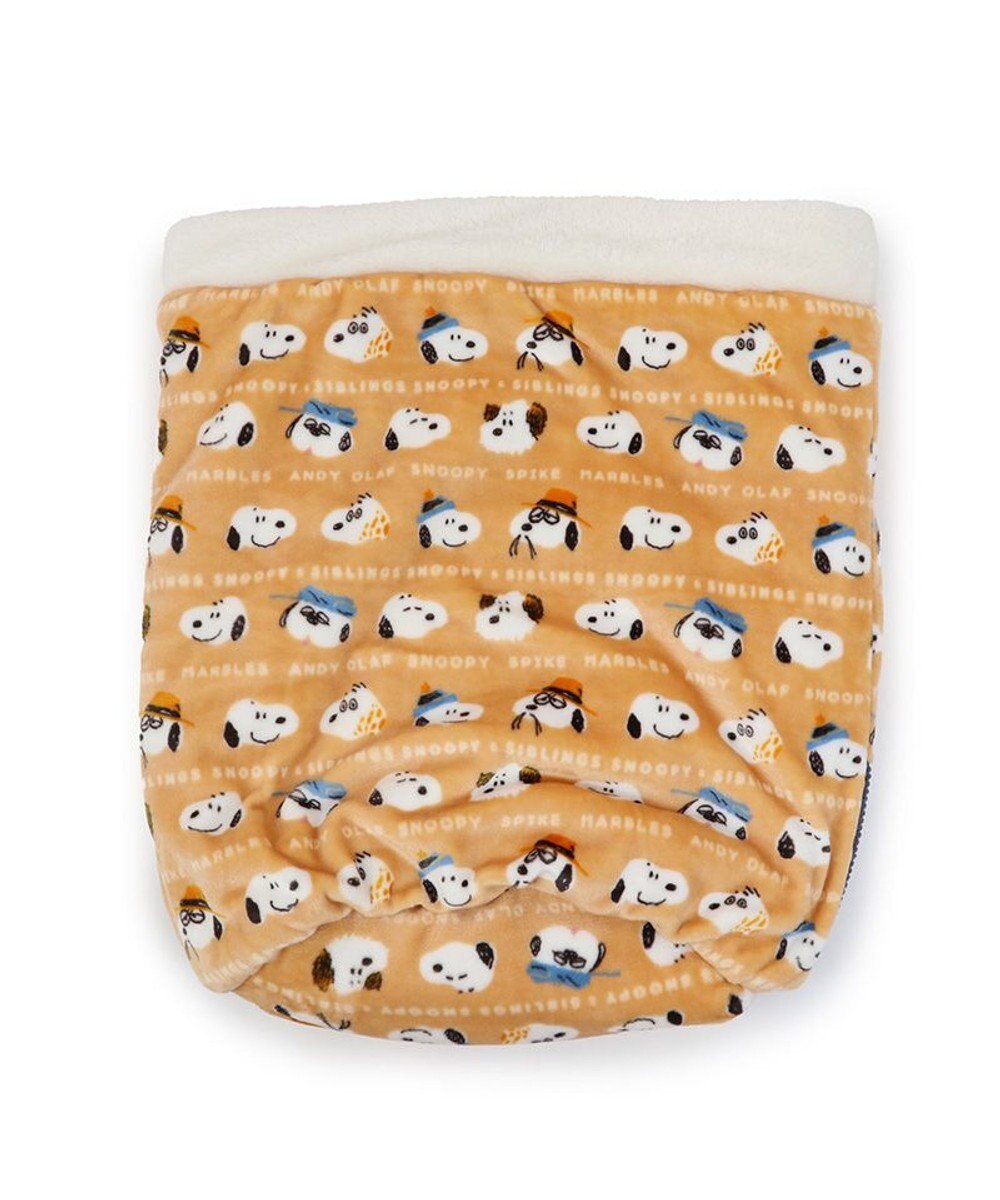 PET PARADISE スヌーピー 筒型寝袋 遠赤外線 《ブラザー柄》 42×70cm