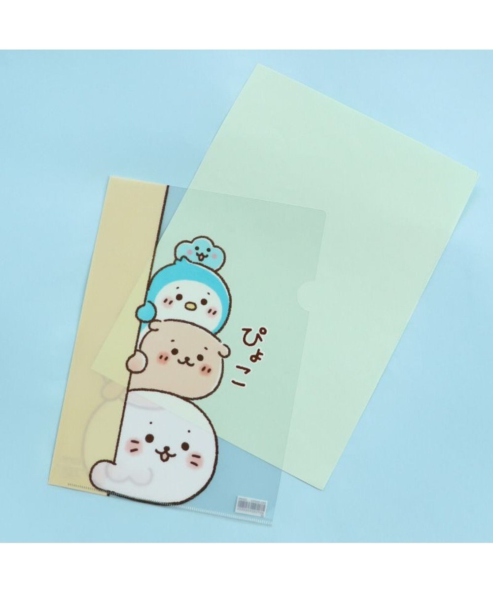 しろたん A4クリアファイル 3点セット 《顔ぼんつみつみ/数学