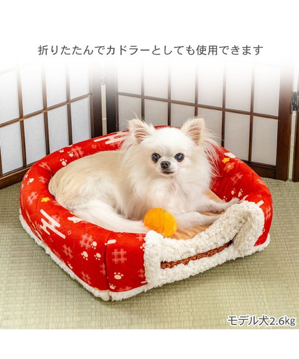 PET PARADISE ペットパラダイス こたつ ハウス 《千鳥柄》 M