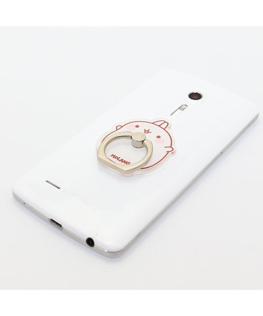 マザーガーデン MOLANG モラン スマートフォン専用 リング スマホリング 落下防止 スマホスタンド 角度調節 かわいい キャラクター 新生活  新生活セット 新生活応援, -, -