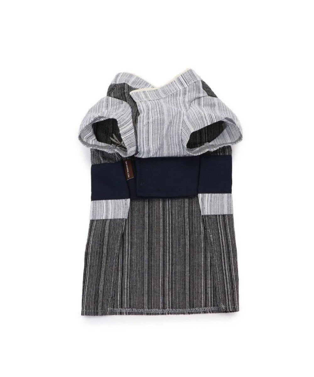 PET PARADISE ペットパラダイス 黒白 浴衣 とんぼ刺繍 小型犬 