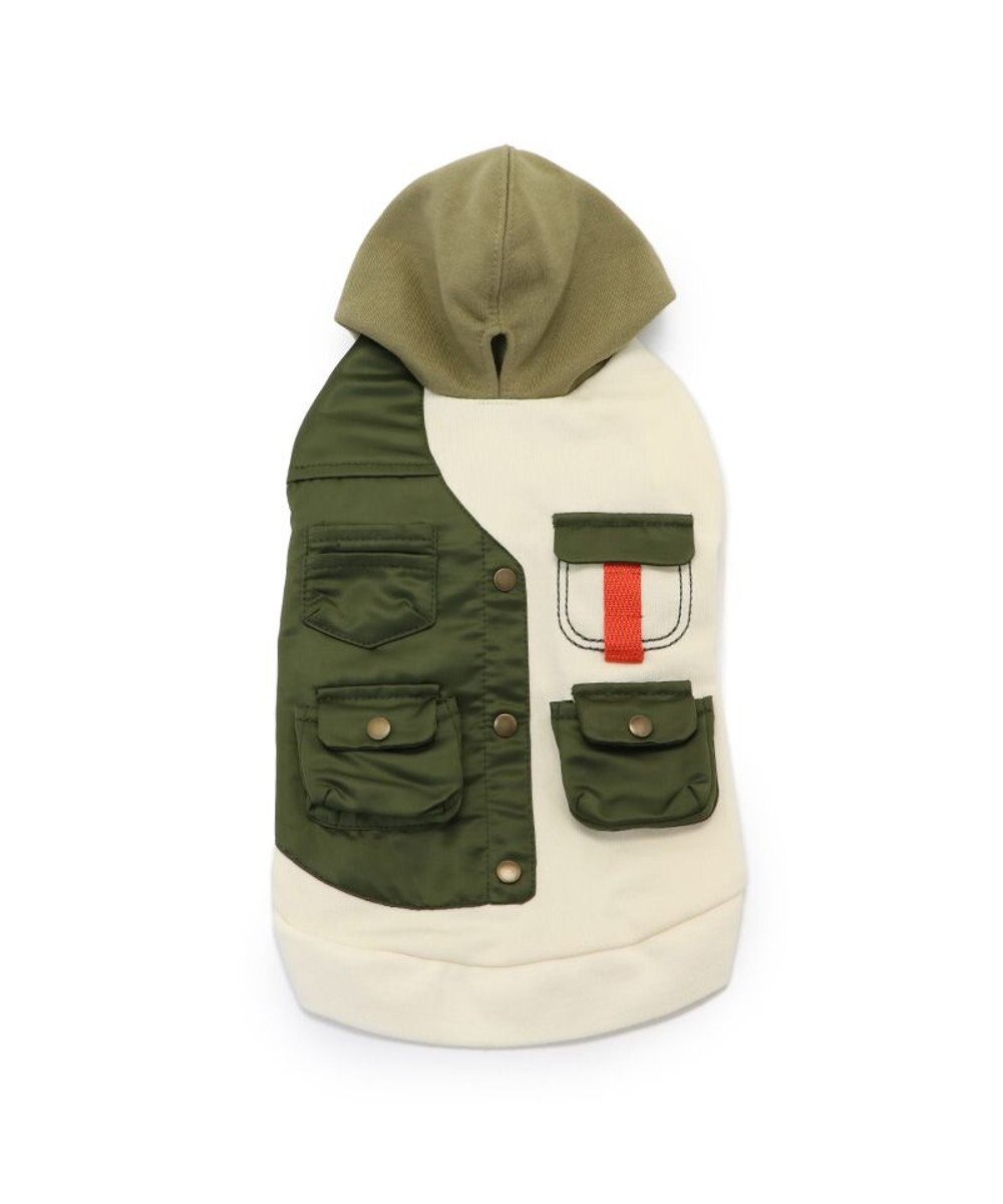 PET PARADISE ペットパラダイス ハーフベスト パーカー 小型犬 