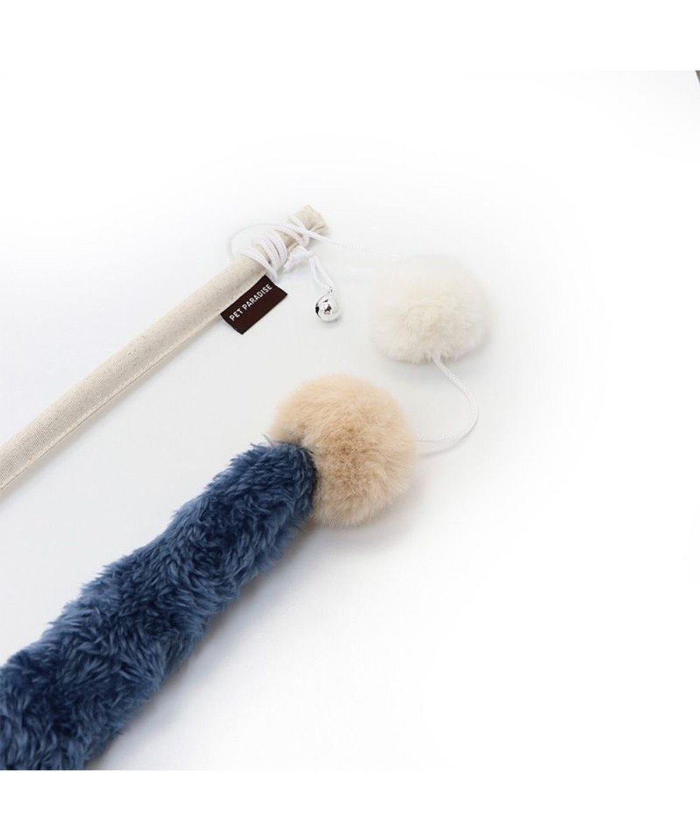 PET PARADISE 猫じゃらし しっぽ 《ブルー》 