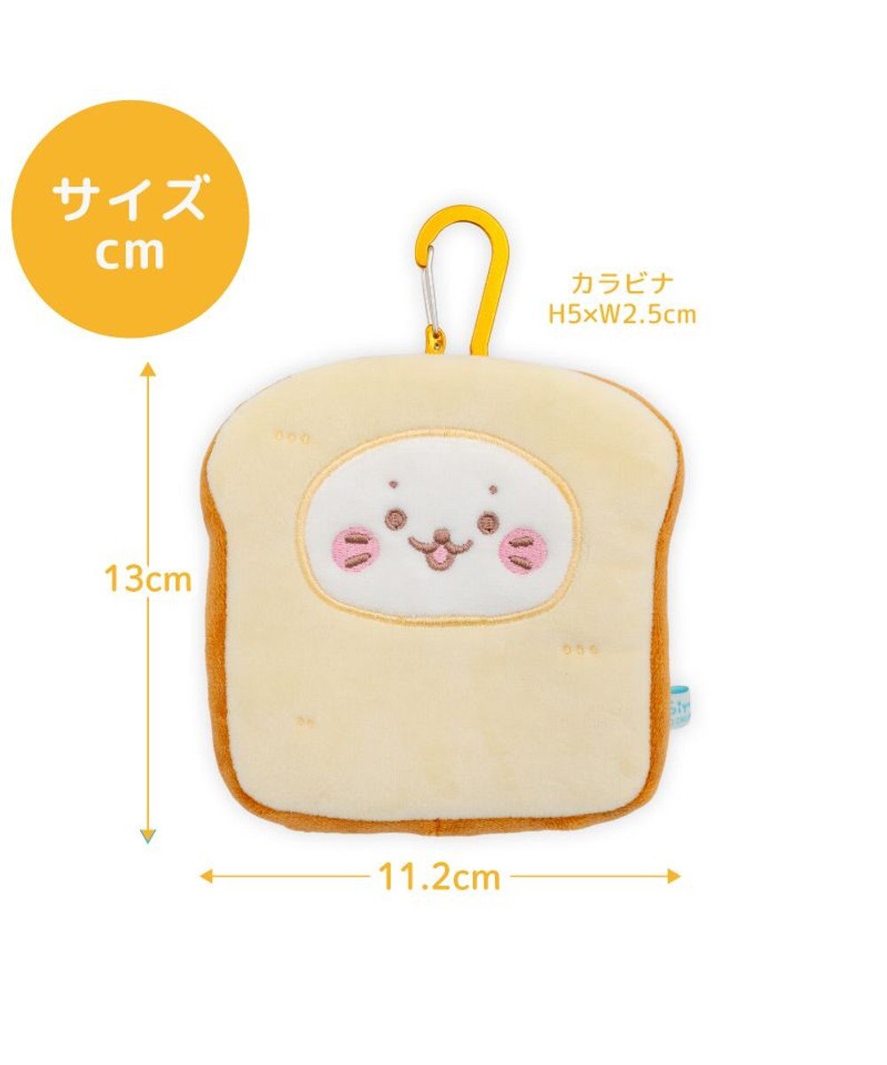 Mother garden しろたん ぺたんこポーチ 《食パンたん》 