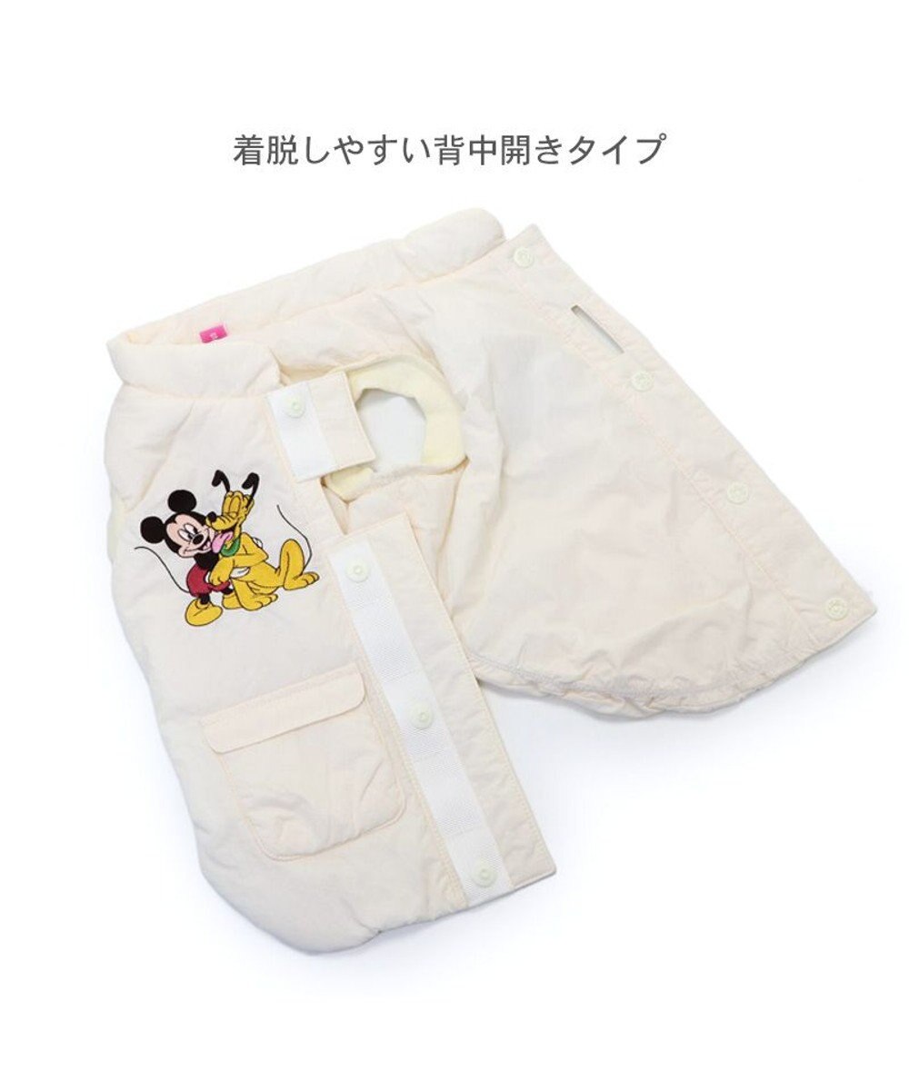 PET PARADISE ディズニー ミッキーマウス 遠赤外線 軽量ふわ ベスト 小型犬