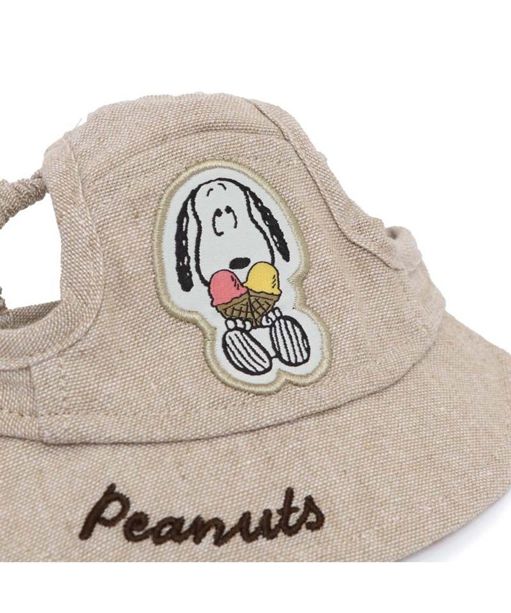 PET PARADISE スヌーピー リネン帽子  《アイス柄》 4S~3S / SS~S 小型犬