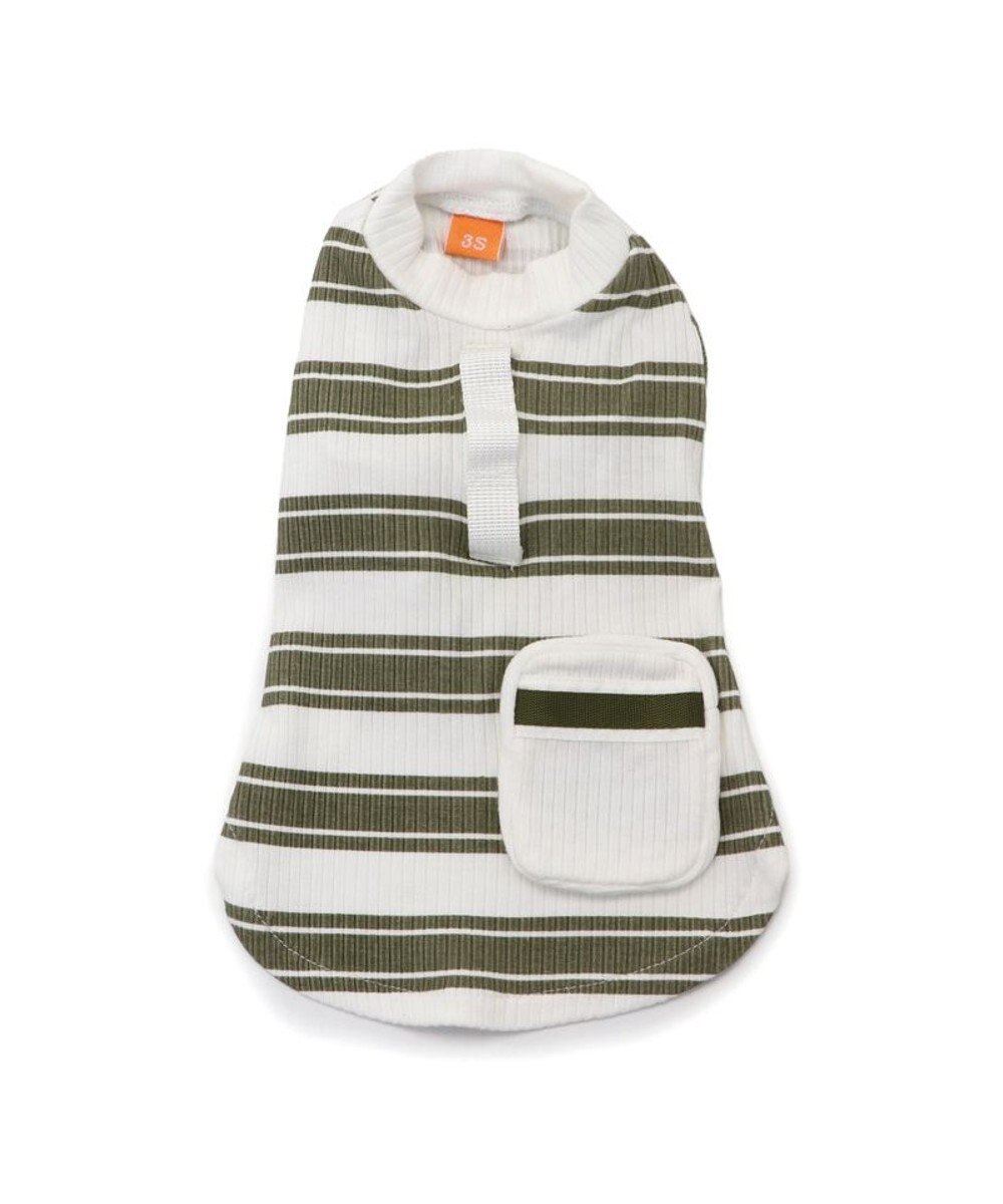 PET PARADISE ペットパラダイス 縞のびのびリブＴシャツ 小型犬 