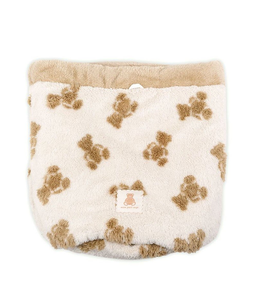 PET PARADISE ペットパラダイス くまちゃん織り 遠赤外線  筒型 寝袋   S